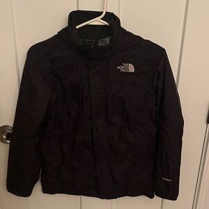 The North Face Boys’ Black Hooded Jacket, size 10-12